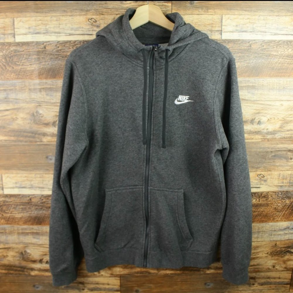 Nike Hoodie Full-zip - Grey
